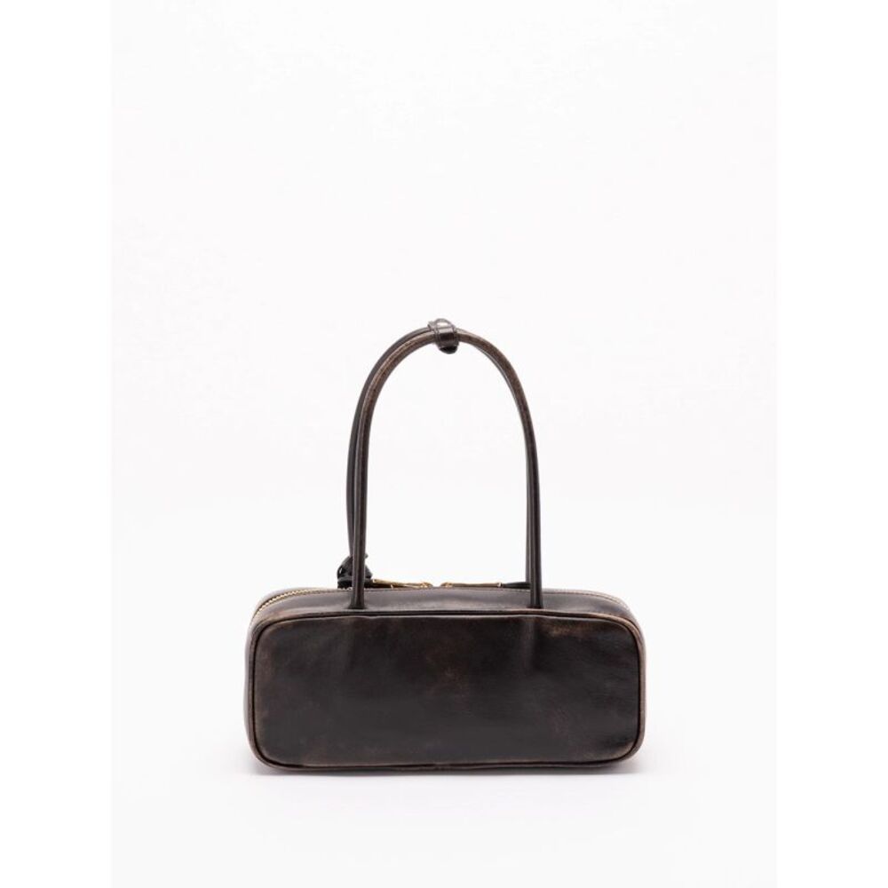 Miu Miu Women `Beau` Vintage Leather Handbag - Picture 2 of 6